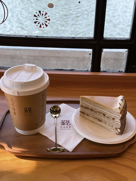 单人套餐1（含咖）拿铁1杯+海盐焦糖千层1块 商品图0