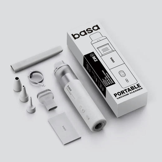basa家用车载吸尘器车用手持小型无线迷你汽车家庭超强大吸力机 商品图8