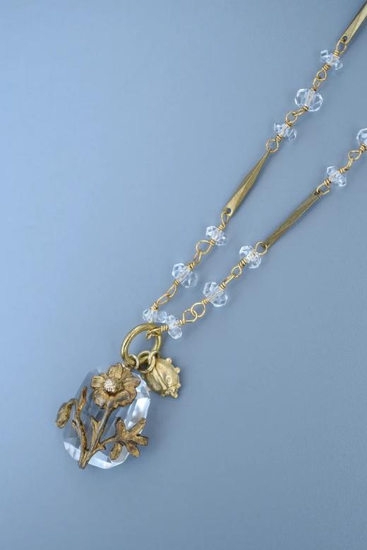 MONSHIRO 水晶长项链（不可使用购物金） 商品图1