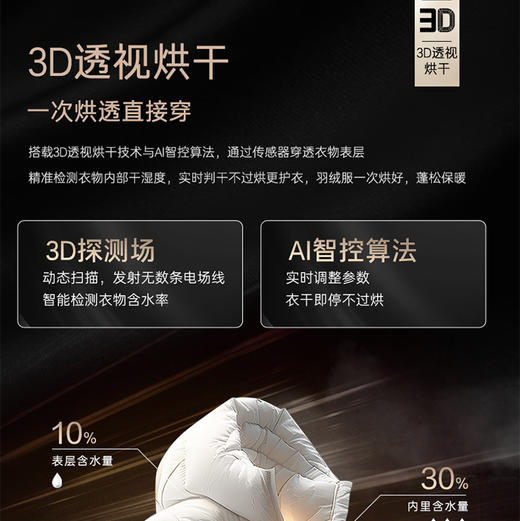 卡萨帝（Casarte）洗衣机 CZ B12LWUS12TAHBU1 商品图9