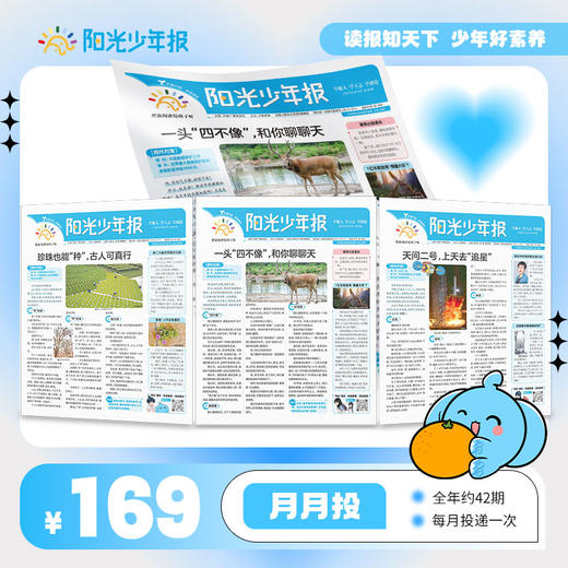 《阳光少年报》小学版年刊订阅+合订本 商品图1