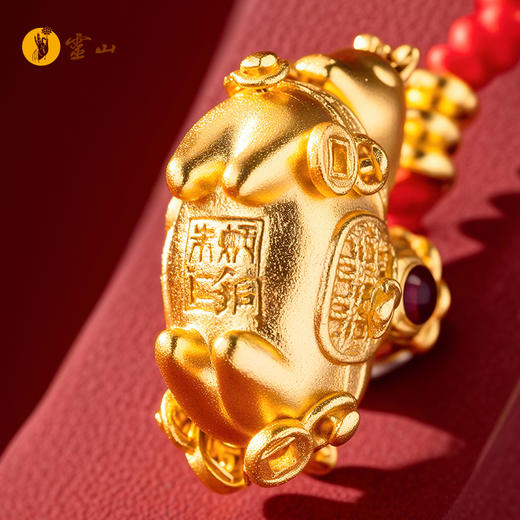 灵山铜乐·马上暴富挂件 商品图2