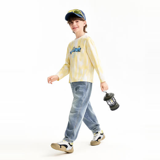 【实体店同款】男童圆领长袖针织衫春季新款安奈儿童装AB611021 商品图5