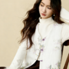 【新年穿新衣！一件顶两件！】佐姿莎 新中式国风水墨花卉纯棉棉服/马甲 双面穿+五色国风；柔软舒适，锁温透气，蓬松软乎不压身；盘扣+珍珠扣双扣设计；定染中式水墨印花 温柔雅致 商品缩略图9