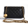 【95新】CHANEL香奈儿CF系列AS1787 B02916 94305黑金羊皮大mini金球CF链条包单肩斜挎包女士 301225NJS29 商品缩略图5