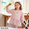 迪士尼（Disney）童装女童套头卫衣浪漫甜美公主时尚假两件2026春季新款上衣ZD1FS047 商品缩略图3