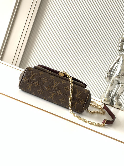 秋冬特惠💰1320 渠道级LV【全钢五金 MB163c01变码芯片】te级LV 全套包装 M27067酒红 这款BB手袋 商品图3