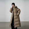 NEELLY纳俪商场同款冬新款时尚连帽长款羽绒服女百搭通勤廓形外套N25114L06604 商品缩略图3