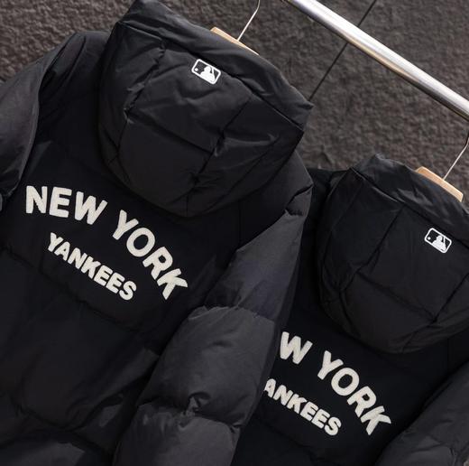 F010765纽约限定张凌赫同款毛巾刺绣小标连帽长款羽绒服 商品图4