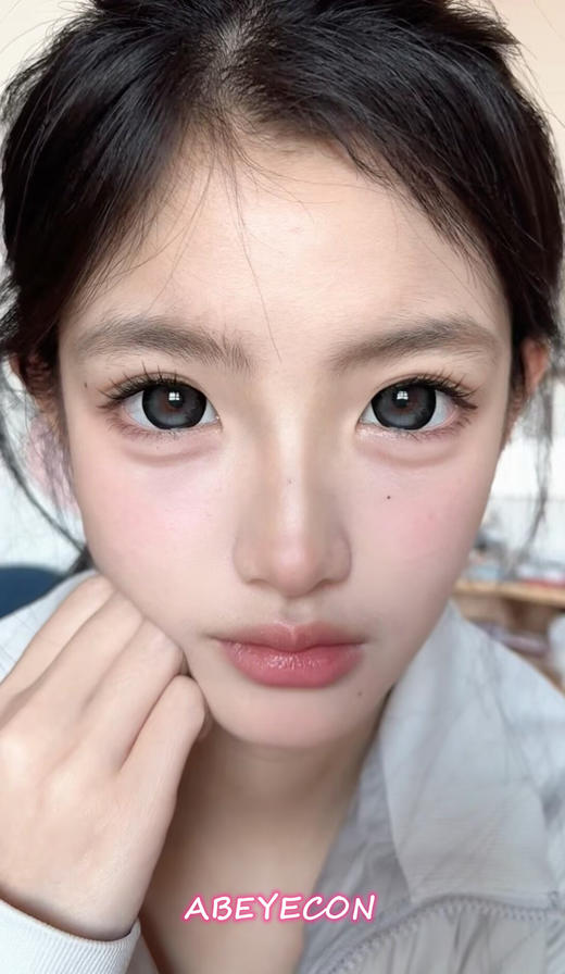 爆珠牛乳黑灰·半年抛型 编号H17 商品图0