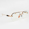 【98新闲置】Chrome hearts克罗心金色拼黑色双梁飞行员款FLUID尼康防蓝光平光眼镜58-18-147中性款 040126NJT06 商品缩略图2