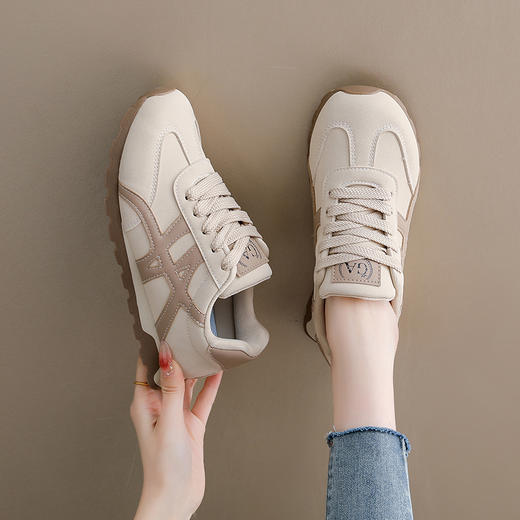 2026春季老爹鞋新款韩版ins女学生厚底增高运动板鞋休闲街拍Q9006聚★为爱严选 商品图2