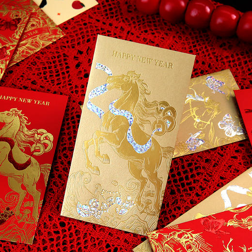 灵机麦玲玲2026马年新款新年红包创意个性过年利是封压岁包通用款 商品图2
