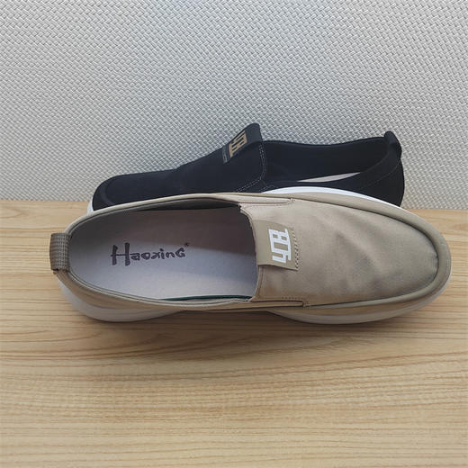 2025豪行春季新款15151220轻便运动休闲男鞋单鞋布鞋板鞋 商品图3