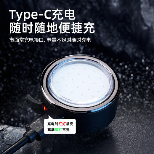 神火BTL19自行车尾灯可充电长续航夜骑警示灯山地车灯公路灯 商品图3