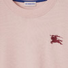 BURBERRY 巴宝莉 女士马术骑士徽标刺绣棉质圆领短袖T恤 粉色 8111944 C2989 商品缩略图1