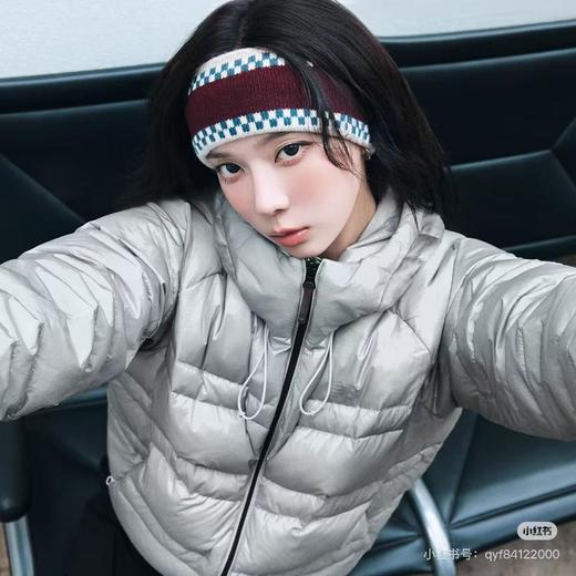 NB明星同款情侣款连帽白鹅绒羽绒服 商品图2