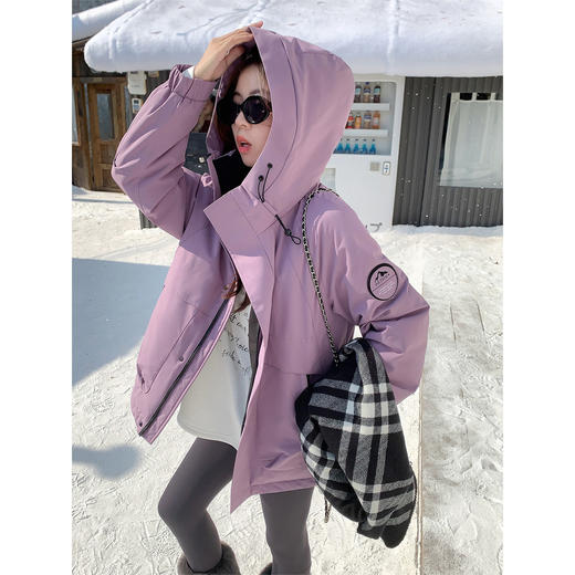 <曾小咸推荐>现货秒杀 ！微信超特价！连帽白鸭绒羽绒服 日常599.99 立减240 秒杀359.99！！ 商品图4