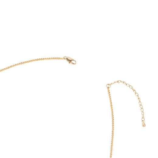 【双面可戴】三彩2026新款酒红四叶窗花吊坠镀金项链幸运氛围通勤 商品图4