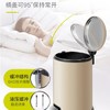 EKO 带盖不锈钢简约脚踏式垃圾桶 8L/个 雅钢色 商品缩略图2
