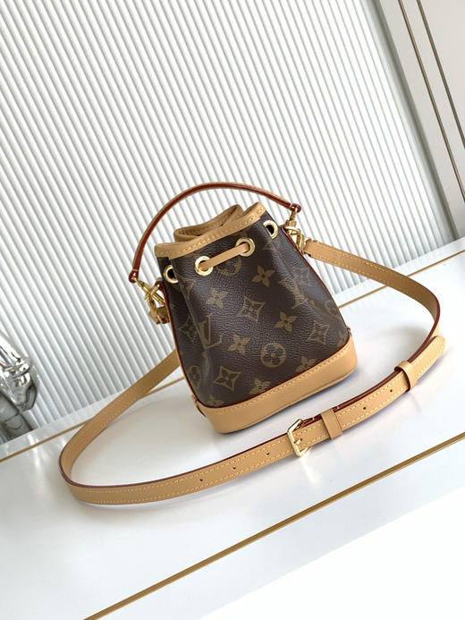 秋冬特惠💰1100 渠道级LV【全钢五金 MB163c01变码芯片】te级LV 全套包装 实拍M81266 本款 Nano Noé 手袋 商品图2