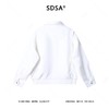 SDSA男士秋冬新款痞帅男装潮牌简约纯色工装翻领夹克外套百搭时尚 商品缩略图4