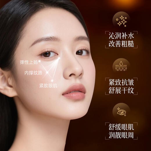 秒杀福利-润凰黄芪臻润胶原多肽眼油膜（III型）（5g+1g)*5片/盒 商品图2
