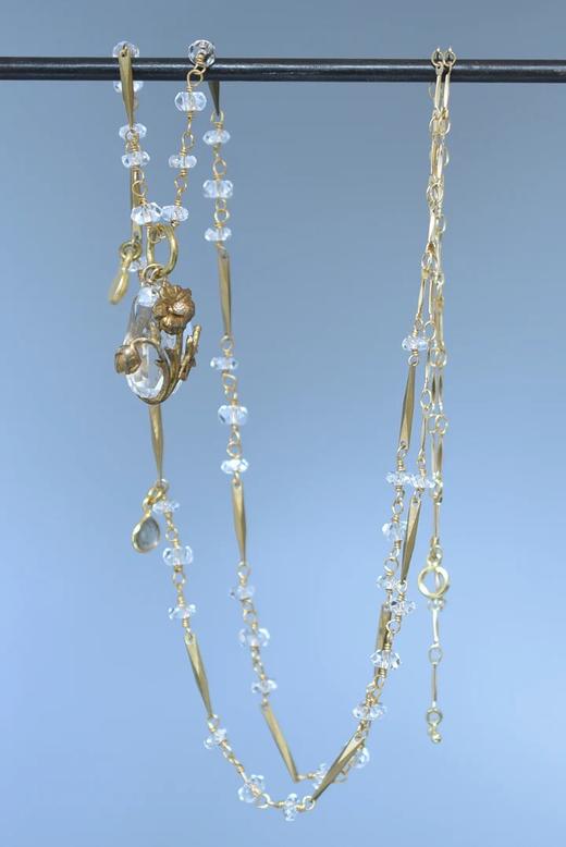 MONSHIRO 水晶长项链（不可使用购物金） 商品图0