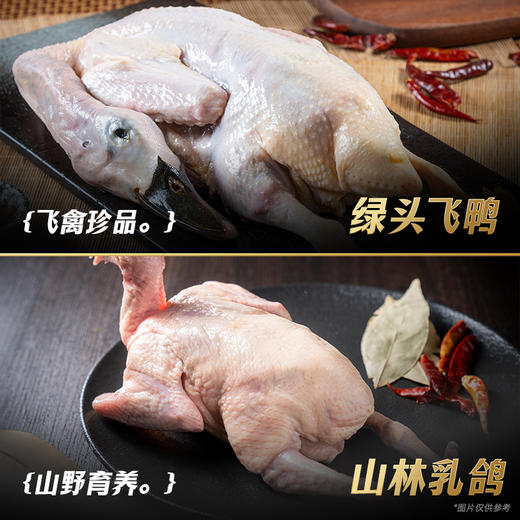 【顺丰包邮】蟹状元生鲜礼盒---吉禽福宴 商品图4