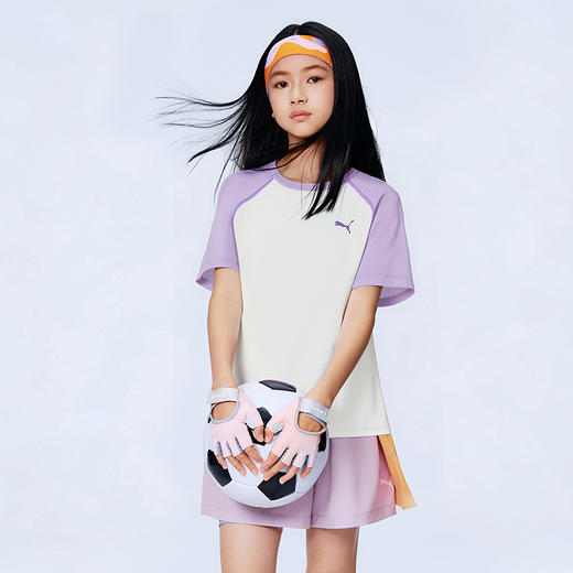 PUMA彪马童装2026春季新款儿童短袖T恤网眼舒适透气 商品图4