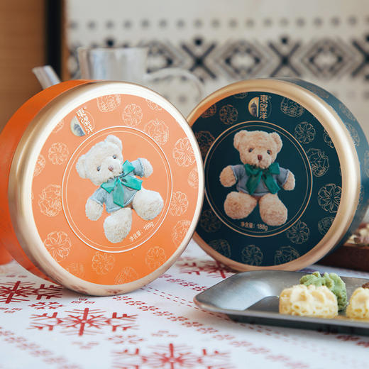 【79元3盒】【小曲奇】0色素，0起酥油、0防腐剂、0膨松剂 黄油小花、巧克力味、抹茶味 3个口味都好吃！1.21号左右发货，周日不发货 商品图6