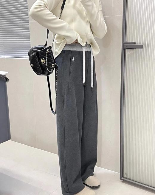 F010748新款慵懒感加绒复宝宝绒两穿休闲裤卫裤 商品图8