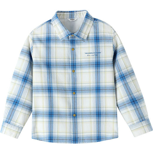 【实体店同款】男童翻领长袖上衣春季新款安奈儿童装AB611028 商品图7