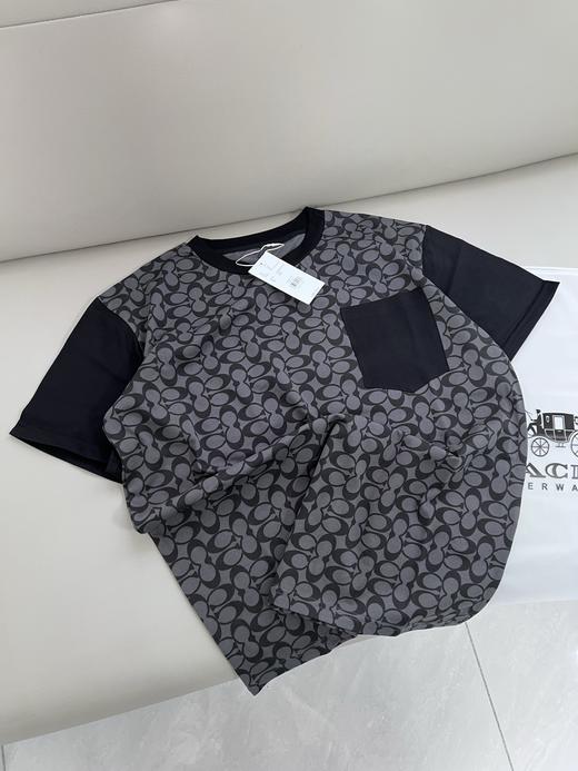 点此购买 蔻驰春夏季满印短袖T恤 ssy 339151 商品图3