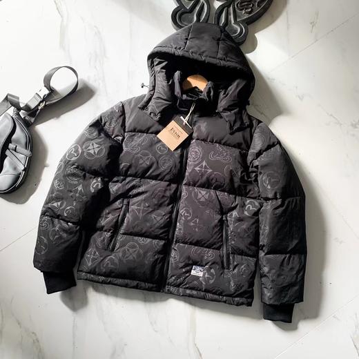 F010770满地家花连帽通勤羽绒服防寒休闲夹克厚款保暖外套 商品图10