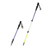 ZK青禾杖客三节伸缩碳金登山杖紫绿色 商品缩略图1