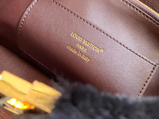 秋冬特惠💰1600 渠道级LV 新品 te级LV 动态芯片 M26323/M48865棕拼黑绒毛 商品图6