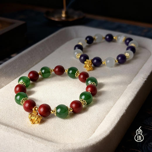 【非遗技艺】灵珠 马上有钱手串 鹅梨帐中香/花蕊夫人/紫气东来 千年古方唐宋风雅 商品图1