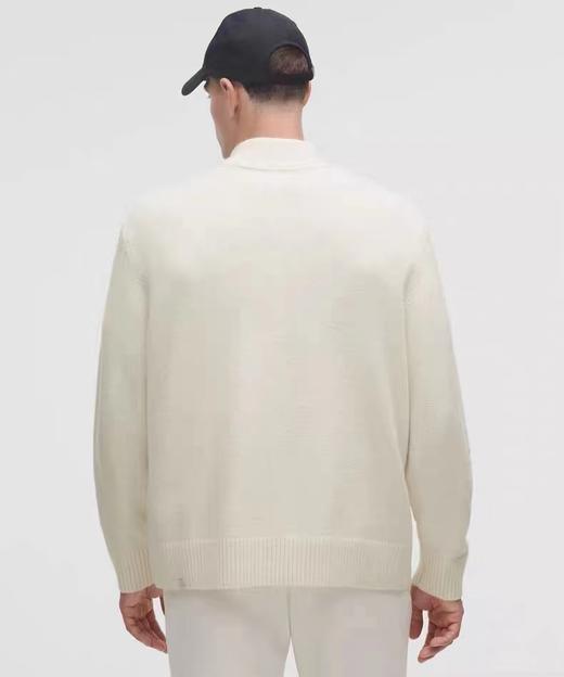 F010712男士宽松剪裁半拉链立领针织衫LM3FC9S 商品图3