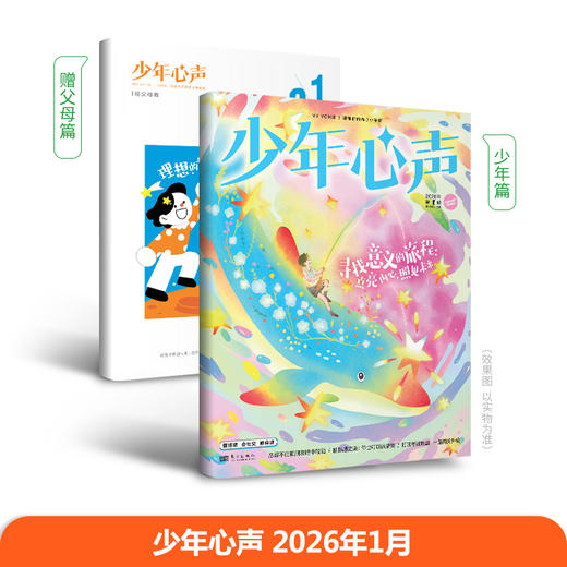 少年心声（原恒星时刻（青少年心理成长））（1年共12期）（每期2本） 商品图1