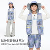 onmygame风行大地男女童机能防泼水运动户外工装背心2026春季新GQ15120370 商品缩略图1