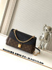秋冬特惠💰1350 渠道级LV 【全钢五金 MB163c01变码芯片】te级LV 全套包装 M26285黑色 Saint-Germain PM手袋 商品缩略图0