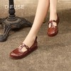 Dfuse迪芙斯2026春季新款方头T字带松紧带后跟舒适软底玛丽珍单鞋女鞋DFE1111067 商品缩略图0