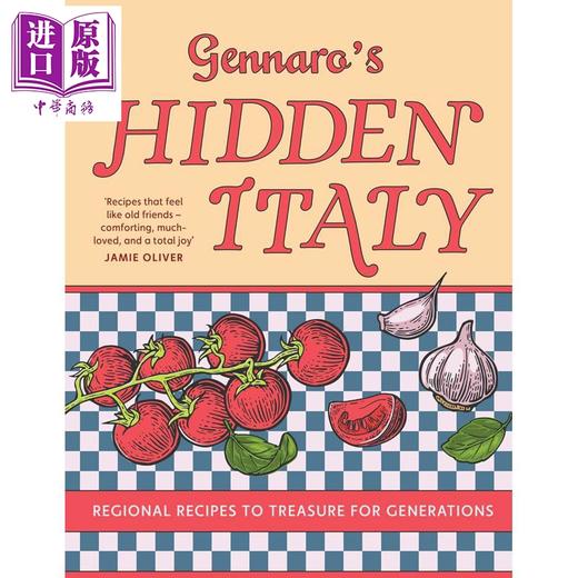 【中商原版】詹纳罗的隐秘意大利 值得世代珍藏的地方菜谱 Gennaro's Hidden Italy 英文原版 Gennaro Contaldo 商品图0