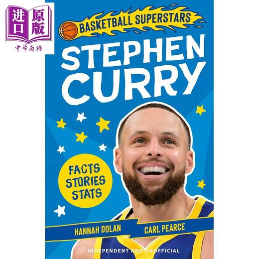 预售 【中商原版】篮球超级巨星 斯蒂芬 库里 Basketball Superstars Stephen Curry 英文原版 Hannah Dolan 商品图0