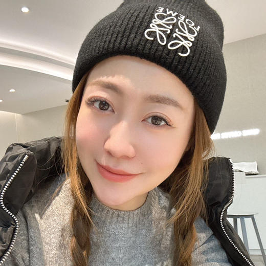 老罗lowe经典兔毛针织冷帽毛线帽 商品图7