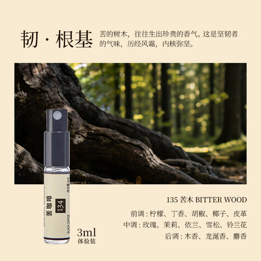 2026年新品香水苦尽甘来系列苦咖啡苦木木炭苦艾苦橙持久留香新品福利 商品图3