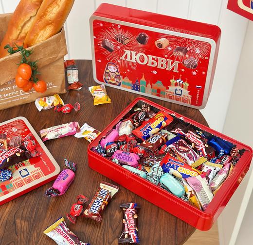 [小滋心选] 【活动价￥49.9/盒】【俄罗斯风味混合糖果礼盒】高品质新年混合糖果 商品图4
