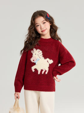 【秒杀】新年毛衣-好运小马