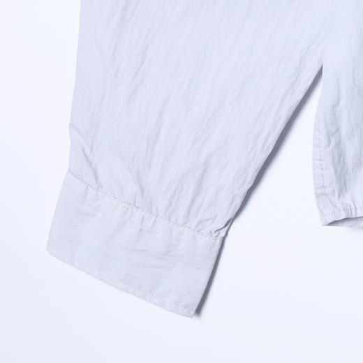 31228SDSA男士秋冬新款痞帅男装韩版简约明线翻领长袖衬衫百搭宽松衬衣 商品图4